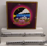 Mth 20-2543-1 Burlington Pioneer Zephyr Gauge Diesel Passenger Set W/PS2 Ln. Fixed Price $399.99.
