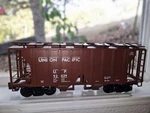 Aristocraft Trains 2 Bay Hopper Union Pacific G Scale Weathered. Fixed Price $120.00.