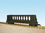 Usa Trains G Scale R17407A Boise Cascade Center I-beam Flat Car, Black #2115. Fixed Price $71.95.
