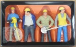Preiser 63065 Track/construction Workers 1:32 1/G-GAUGE Nos. Fixed Price $29.99.