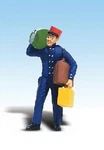 Woodland Scenics A2527 Accents Paul Porter Figure. Fixed Price $16.99.