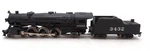 Ahm 5088-B Ho A.t.&s.f. 4-6-2 Light Pacific Steam Locomotive W/tender #3432 Ex. Fixed Price $59.99.