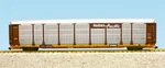 Usa Trains R17174 Southern Pacific Bi-level Auto Carrier Tuscan/yellow, G Scale. Fixed Price $238.95.
