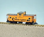 Usa Trains R12128 Chessie System Extended Vision Caboose Yellow/black. Fixed Price $179.95.