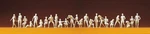Preiser 16400 Ho Scale Unpainted Figure Set Adam & Eve Combination Kit. Fixed Price $33.99.