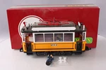 Lgb 2035 Scale Unlettered Yellow Motorized Trolley Ln/box. Fixed Price $266.74.
