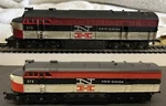 Ho Scale Ahm New Haven 370 Fairbanks Morse C-liner Diesel Locomotive Weathered. Fixed Price $18.00.