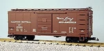Usa Trains R19087B G Illinois Central Simulated Steel Box Car #137088. Fixed Price $69.80.
