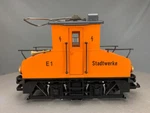 Lgb 20301 Stadtwerke Electric Locomotive E1, Orange Mfx Dcc/snd G665 Lz. Fixed Price $545.98.