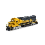 New Athearn Genesis Atsf Santa Fe Emd GP39-2U 3418. Fixed Price $249.98.