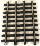New Bright Holiday Express Straight Track 380 Series Good Condition (2 Pieces). Fixed Price $19.99.