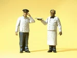 Preiser 45144 U.s. Porter And Waiter Figures (set Of 2). Fixed Price $48.36.