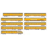 Kato Scale Milwaukee Road Olympian Hiawatha 9-CAR Set Post 1955 Scheme. Fixed Price $219.95.