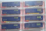 Roundhouse Scale Csx Ex-sbd 50 PS1 Waffle Boxcar Lot Set Of 8 Road Numbers Kit. Fixed Price $79.99.