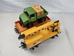 Lehmann Gross Bahn Lgb Crane And Mercedes Unimog Gondola Scale Cars From 23401. Fixed Price $89.99.