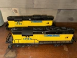 Lionel Gauge York Rail GP-9 Diesel Locomotive And Dummy 1750. Fixed Price $249.99.