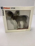 Elastolin By Preiser #47536 Vintage Germany Handpainted Moose (1:25 Scale). Fixed Price $15.60.
