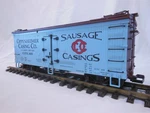1623 Trains Openheimer Sausage Casings Reefer Scale. Fixed Price $54.95.