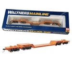 Walthers 910-50227 Ho 81' 8-AXLE Depressed Center Flatcar Santa Fe (atsf) 90014. Fixed Price $41.49.