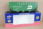 Usa Trains R14089 Gauge Burlington Northern Bn Woodchip Hopper Wagon Boxed Nu. Fixed Price $226.89.