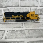 Bachmann Ho Scale Santa Fe Diesel Engine #3507 Ddc On Board Untested. Fixed Price $39.99.