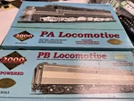 Proto 2000 21569+21570 Ho Santa Fe Pa #73 Powerred & Pb #70 Dummy Obs. Fixed Price $89.99.