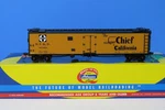 Athearn Ho 94513 S.f.r.d. 37343 Super Chief 50' Ice Bunker Reefer Boxed L-1513. Fixed Price $15.00.