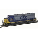 Atlas Ho Scale Emd GP40-2 Dc Version Master Silver Csx #6221 10004222. Fixed Price $173.56.
