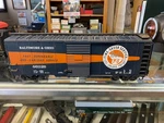 Lgb #42915 Baltimore & Ohio 40' Boxcar Metal Wheels Knuckles Free Shipping. Fixed Price $109.00.