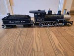 Bachmann Royal Blue Lines Engine Locomotive With Tender B&O1332. Fixed Price $110.00.