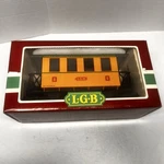 Lgb 3006 Scale Dodge City & Great Western Rr Coach + Passengers Box. Fixed Price $49.99.