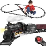 Train Set With Remote Control,electric Track Around Christmas Tree W/cargo. Fixed Price $94.98.
