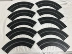 Atlas Ho Motoring Slot Car Tracks 1233 Ten Pieces 9 Radius. Fixed Price $25.00.