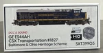 Scaletrains Ho #SXT39903 ES44AH Csx #1827 B&o Heritage Scheme W/dcc Sound!. Fixed Price $399.98.