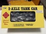 Aristo-craft ART-40105 / Gauge Baltimore & Ohio 2-AXLE Tank Car Nib. Fixed Price $70.00.