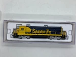 Atlas Scale B23-7 Santa Fe #6390. Fixed Price $79.99.