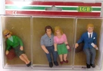 Lgb 52390 - Four Seated Travelers Scale Figures. Fixed Price $59.95.