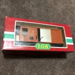 Lgb Club Wagon/box Car 4027 Mob 557 Nib. Fixed Price $69.99.