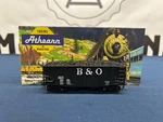 Athearn Baltimore & Ohio #3001 34 2-BAY Ribbed Hopper Car W/ Load. Fixed Price $24.99.