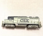 Diesel Locomotive Ho Bachmann Spectrum 41-0826-L6 GP-30 Csx #4209 Excellent. Fixed Price $75.00.