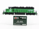 Ho Scale Kato 37-014 Bn Burlington Northern SD40 Diesel Locomotive #6338. Fixed Price $116.95.