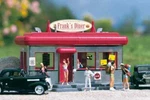 Piko G-scale Downtown Diner, Building Kit 62250. Fixed Price $231.19.