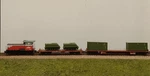 Rivarossi Ho Art. Hr 2932 + 6612 D 245FS Cars With Military Vehicles. Fixed Price $283.59.