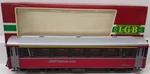 Lgb 3067 Scale Swiss 1ST Class Rhatische Bahn Passenger Car-metal Wheels/box. Fixed Price $145.49.