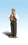 Woodland Scenics Accents Figures Peter Pipe Puffer A2537. Fixed Price $25.98.