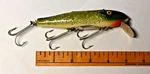 Vintage Pflueger Mustang Heavy Duty 9503 Silver Sparks, Green Back, Scale Finish. Fixed Price $49.99.