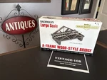 Bachmann Multi-scale A-frame Wood Style Model Train Bridge 96229 New!. Fixed Price $40.76.
