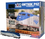 Kato 303006 Ho Scale Amtrak P42 Phase V #180 Loco Cars Track & Power 30-3006. Fixed Price $444.95.