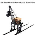 N/1:150 Scale High-leg Jib Coaling Crane Kit Adv Steam Locomotive Depot Station. Fixed Price $58.00.