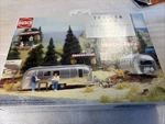 Ho 1/87 Scale, Busch Trailer Park Nib #1054. Fixed Price $49.99.